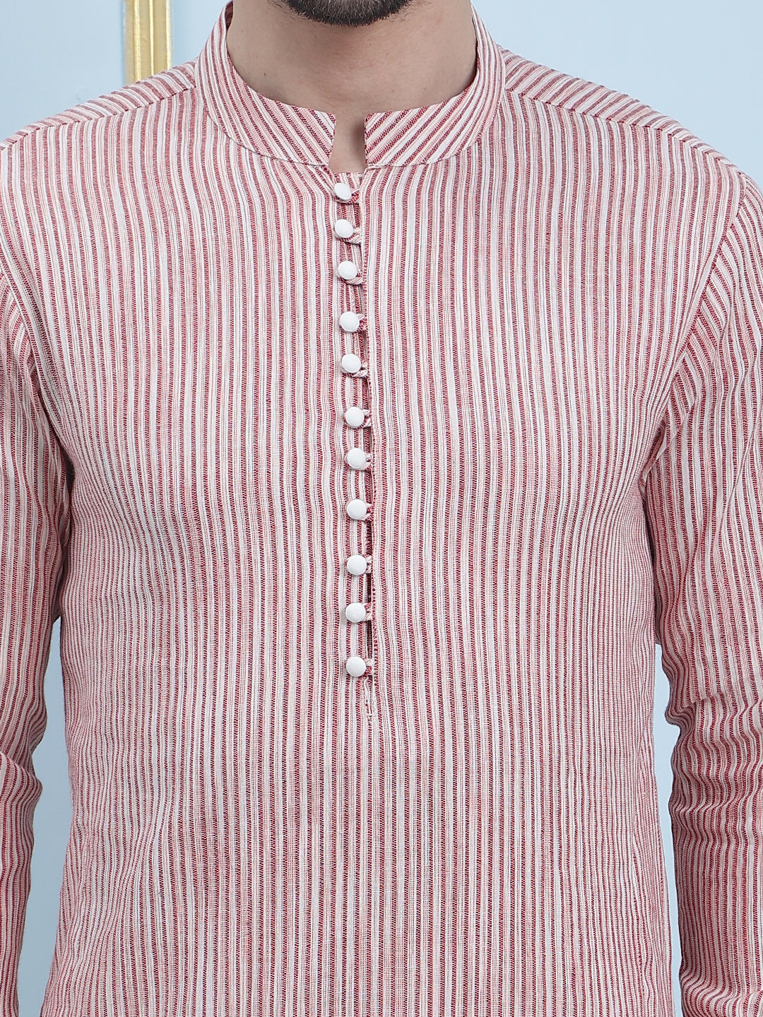 Thread Work Pure Cotton Kurta