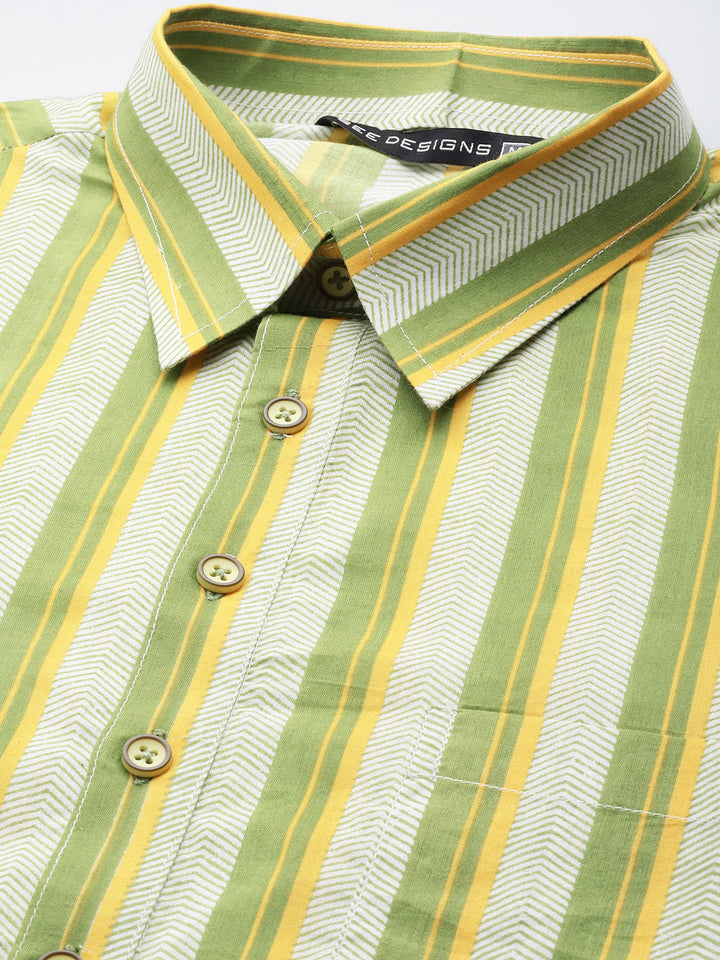 lime green pathani kurta with pyjama