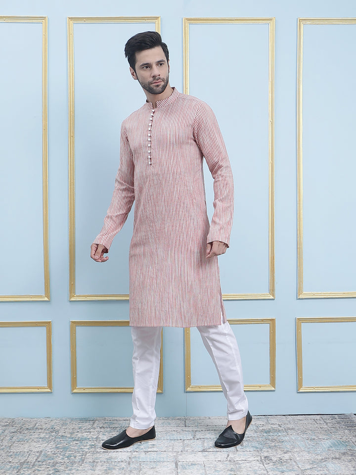Thread Work Pure Cotton Kurta