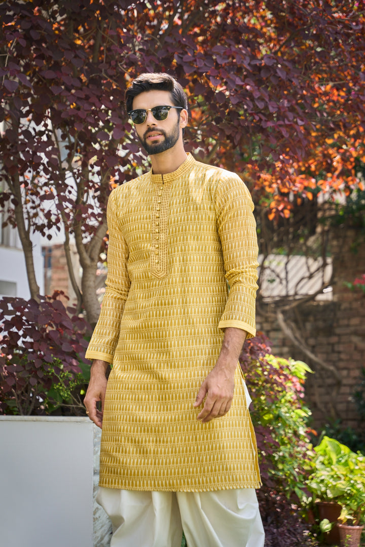 Pure Cotton Printed Straight Kurta