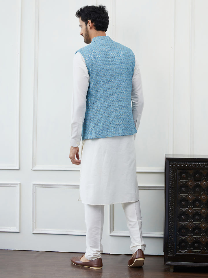 Embroidered Nehru Jacket