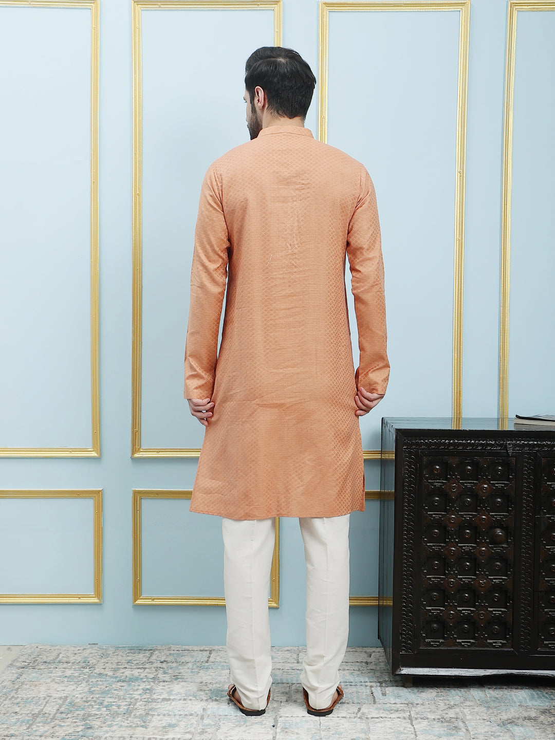 Thread Work Pure Cotton Kurta
