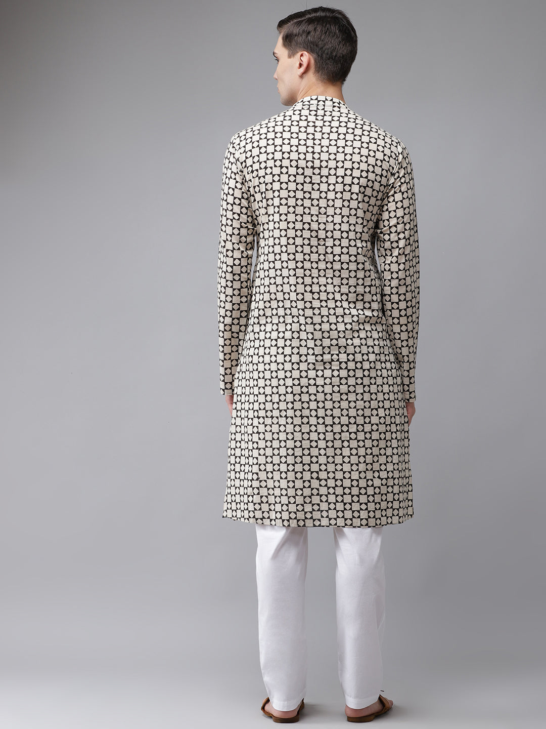 Handcrafted Block Printed Sustainable Straight Kurta with Pyjama