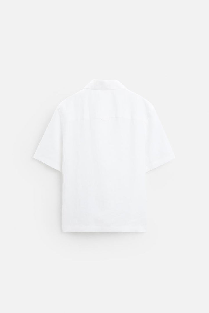 Men’s White Cotton Shirt