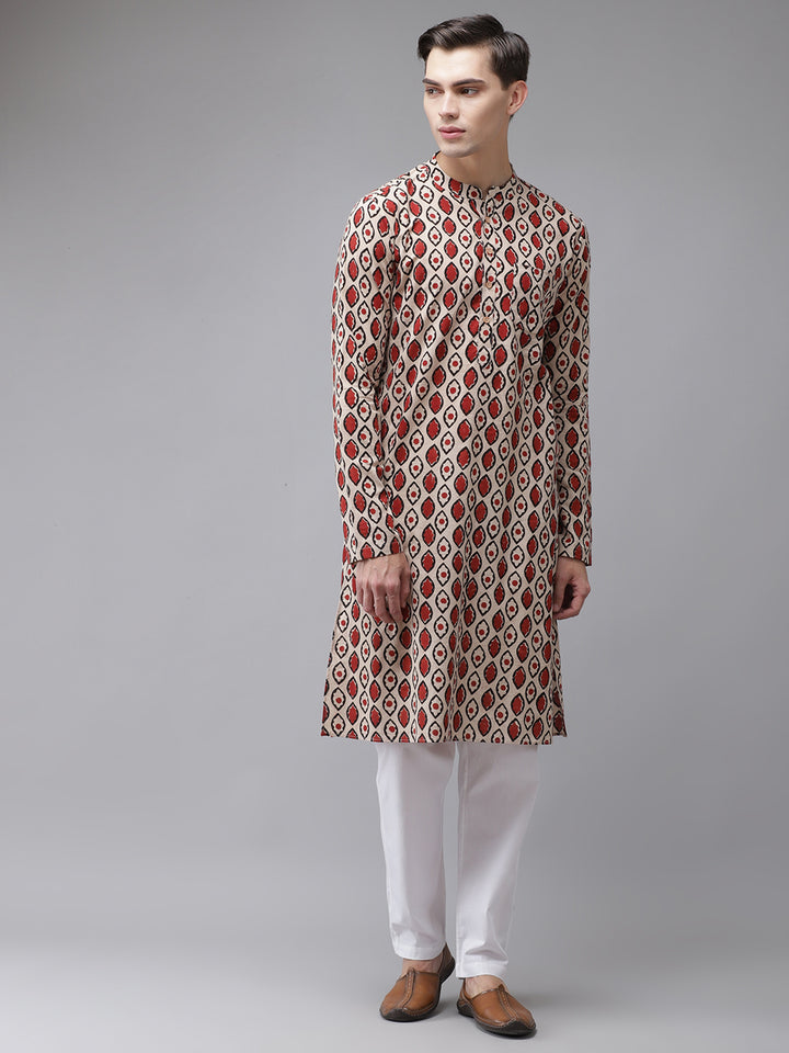 Handcrafted Block Printed Sustainable Straight kurta