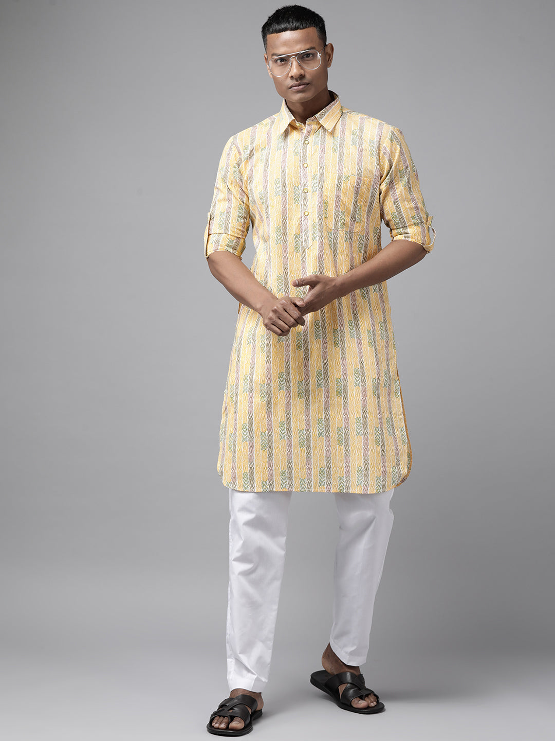 Pure Cotton Pathani kurta with Pyjama