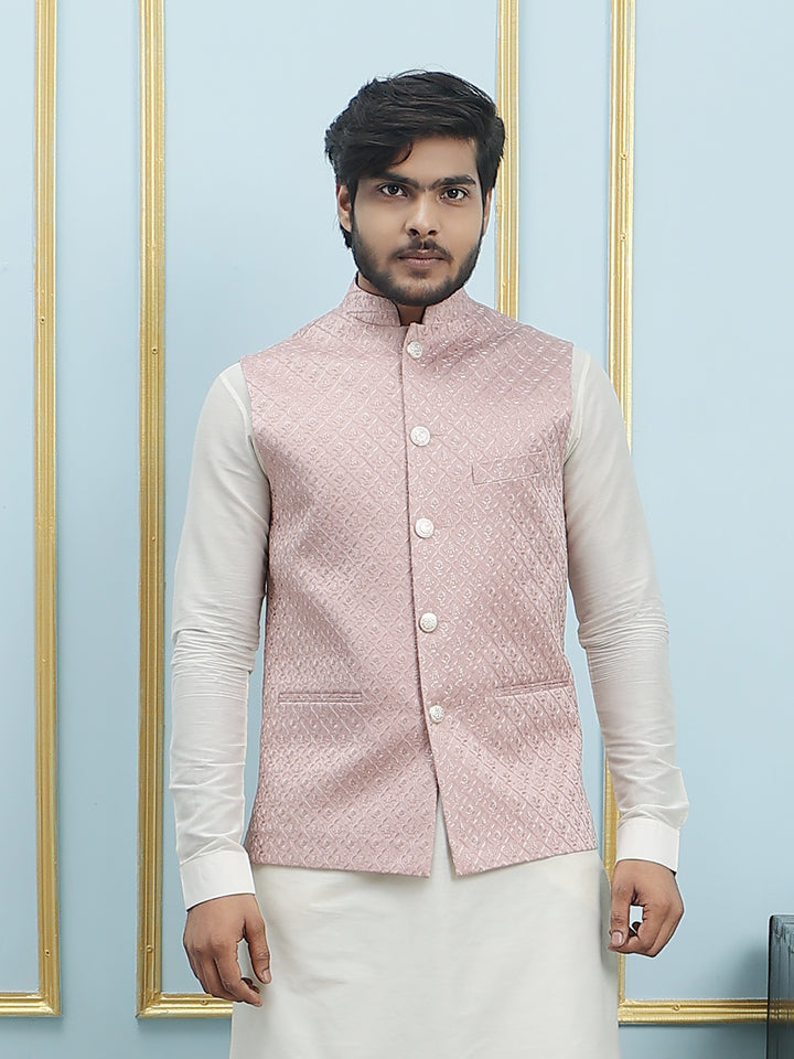 Embroidered Nehru Jacket