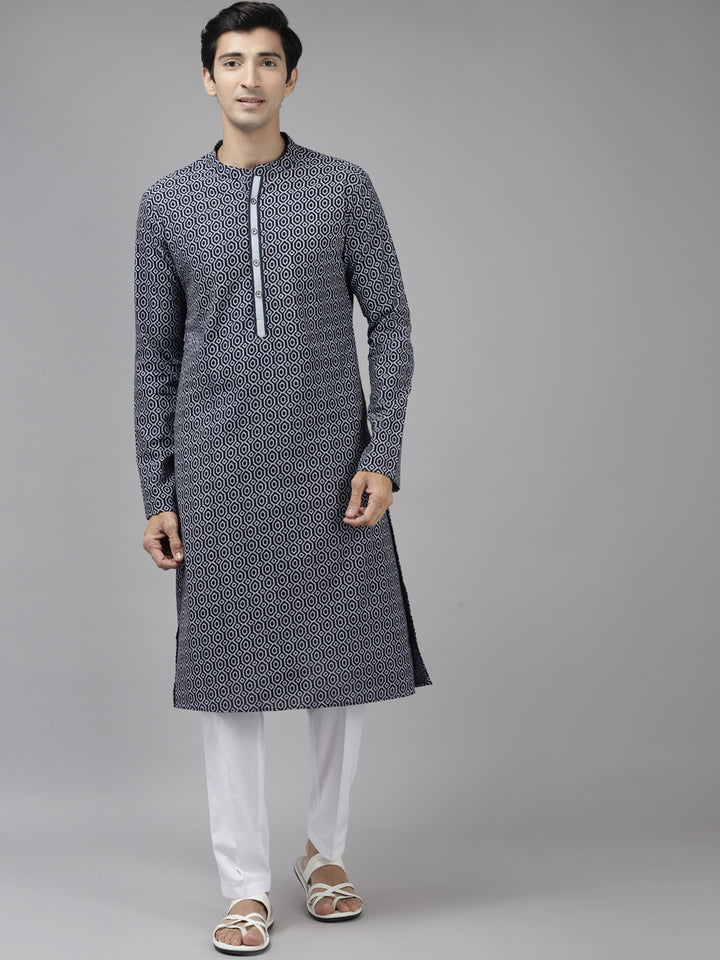 Printed kurta with Pyjama