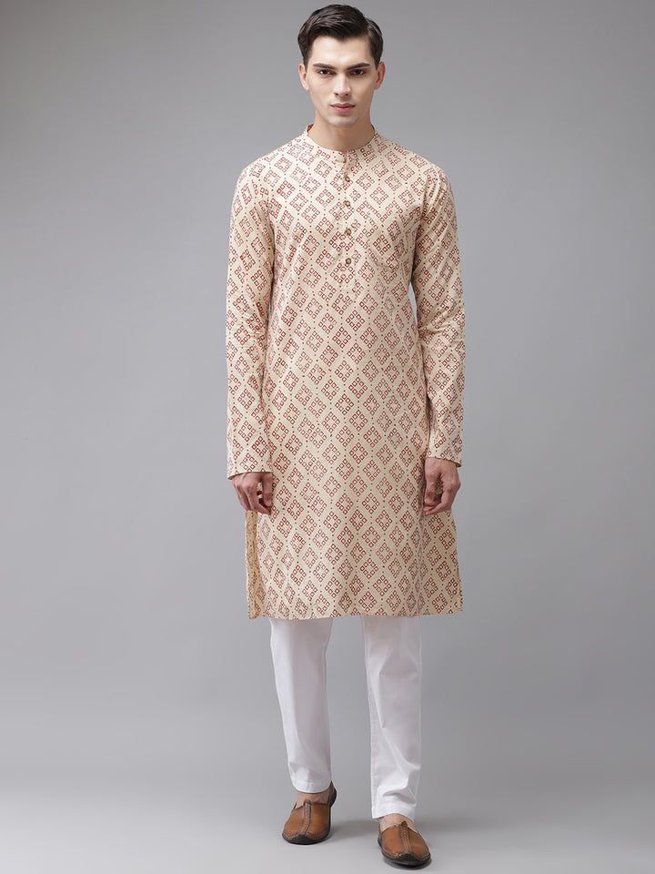 Handcrafted Block Printed Sustainable Straight kurta