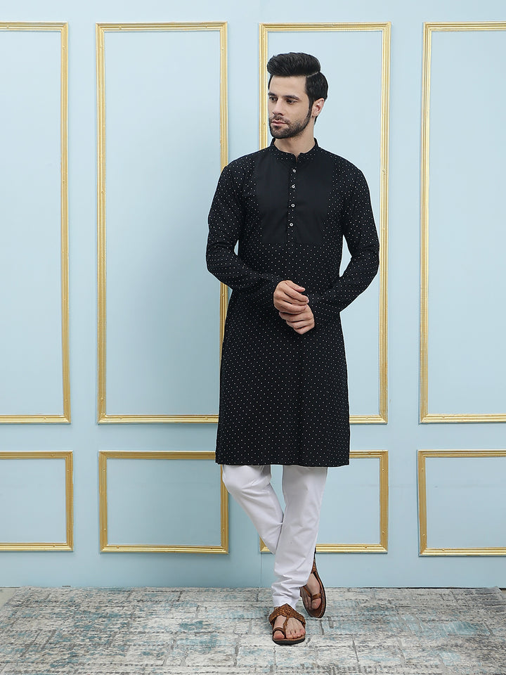 Printed Pure Cotton Straight Kurta