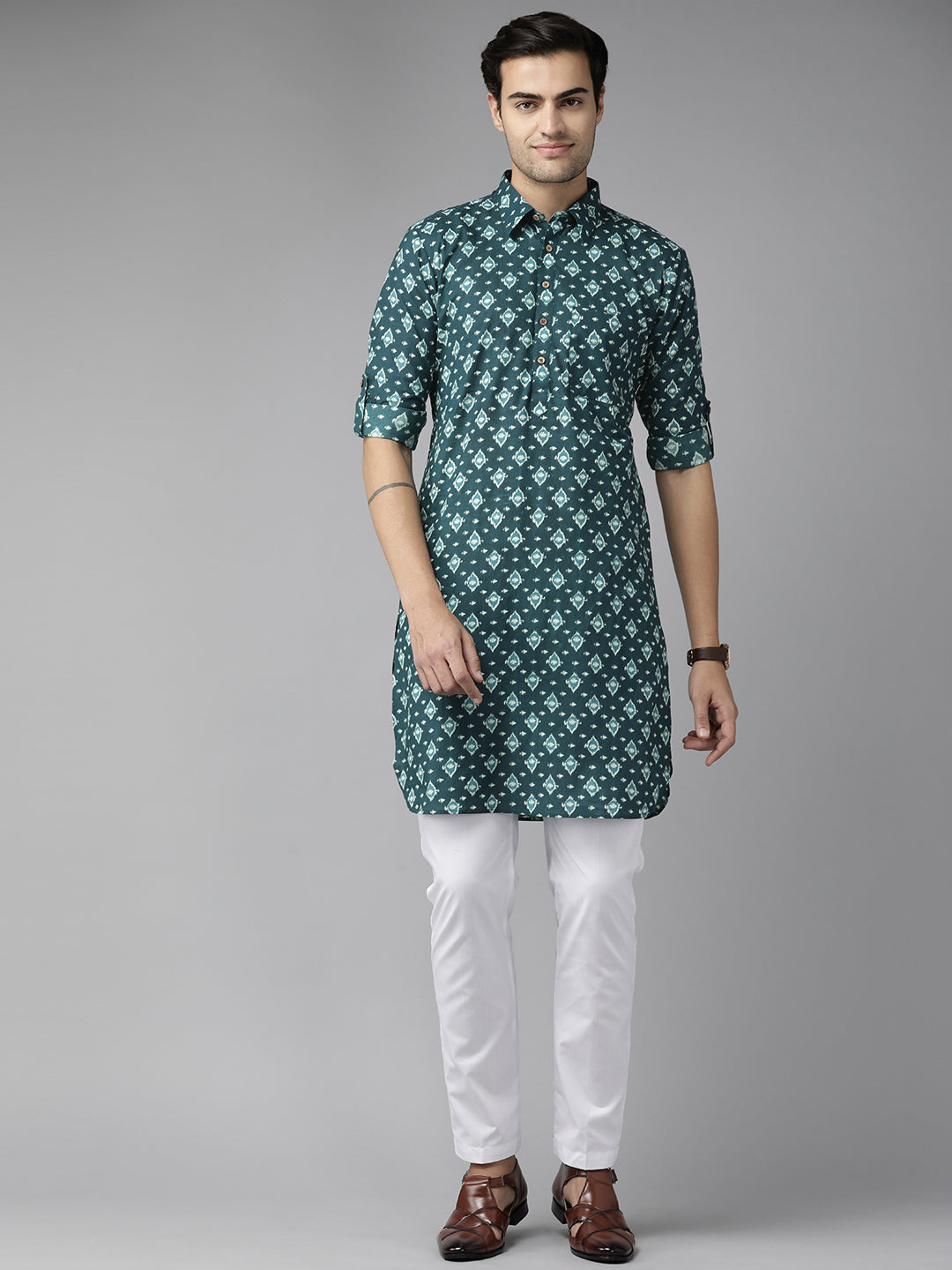 Pure Cotton Pathani kurta with Pyjama