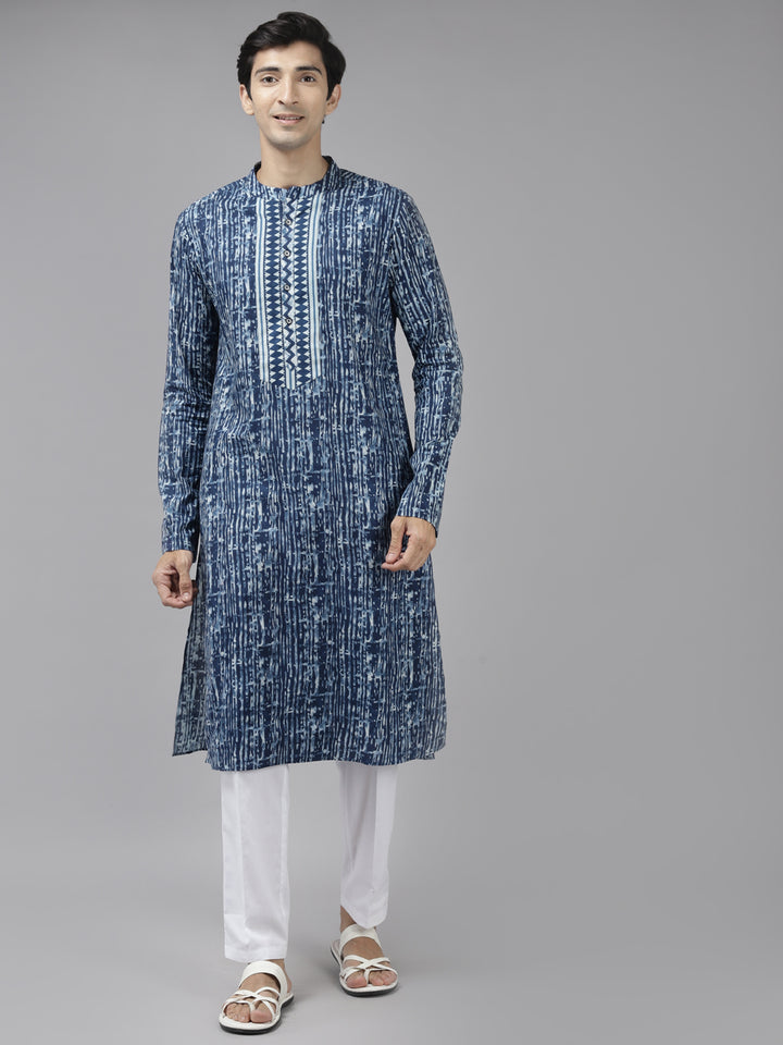 Printed kurta with Pyjama