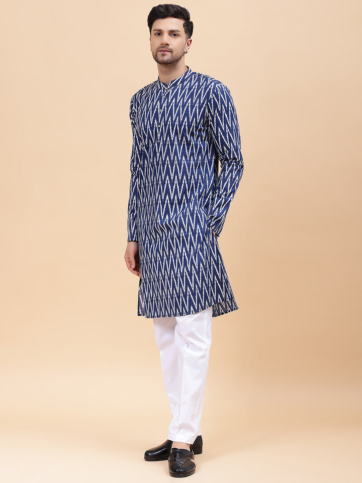 Pure Cotton Printed Straight kurta