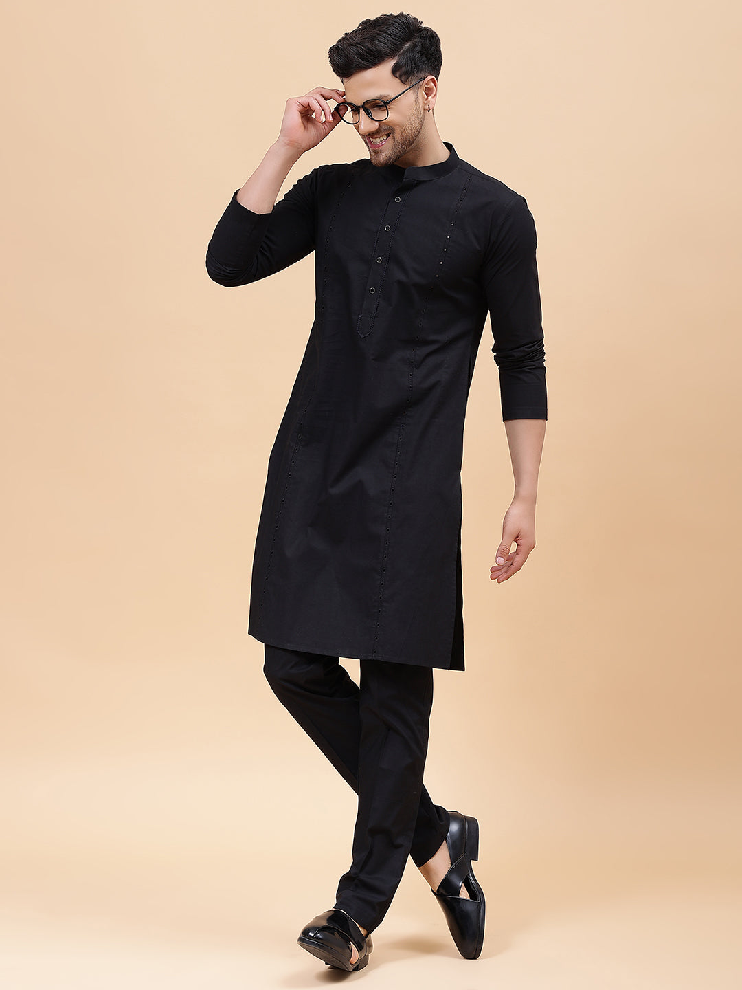 Pure Cotton Embroidered Straight kurta