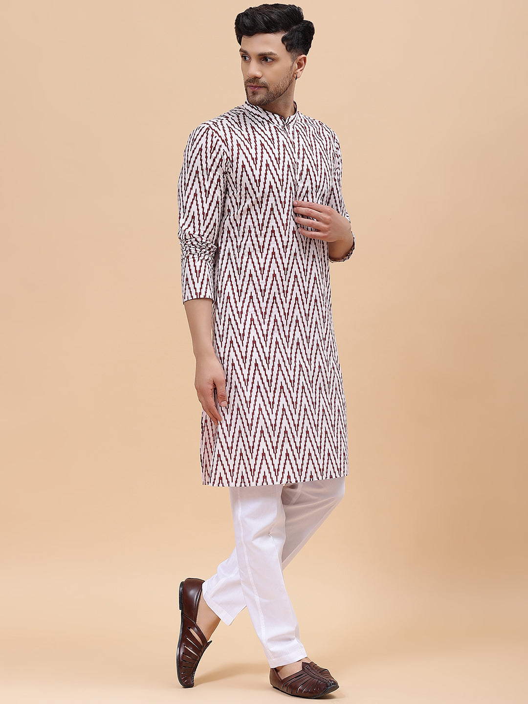 Pure Cotton Printed Straight kurta