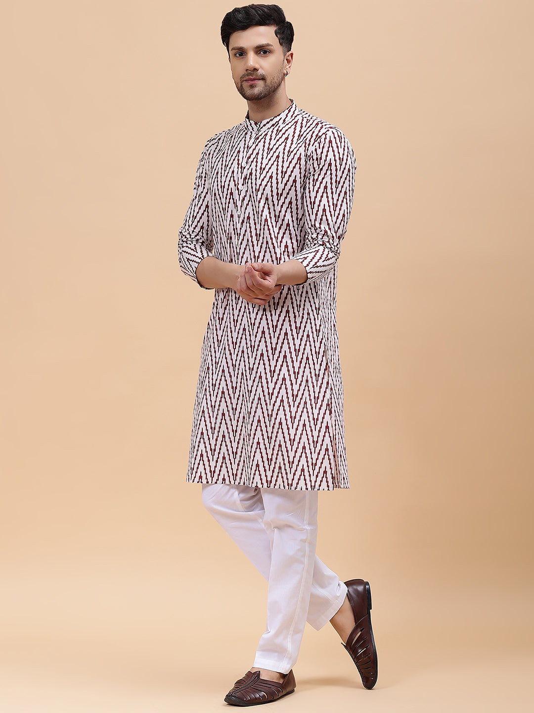 Pure Cotton Printed Straight kurta