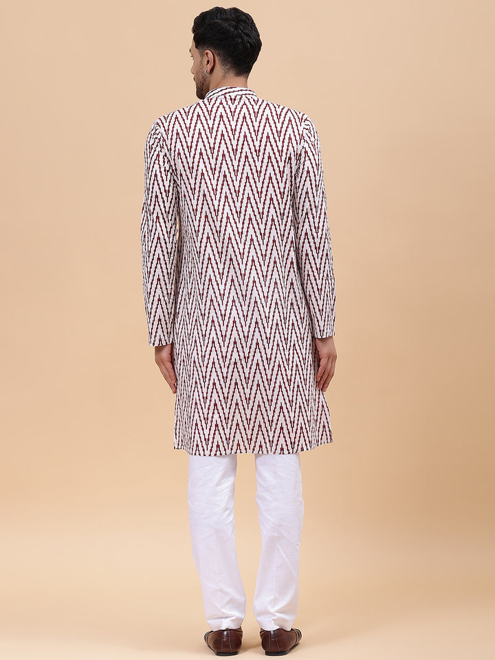 Pure Cotton Printed Straight kurta