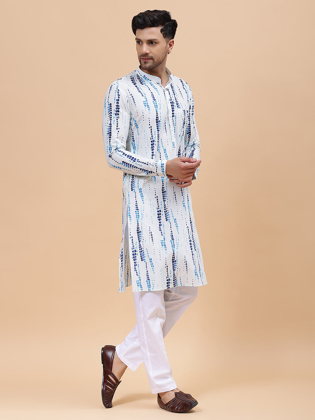 Pure Cotton Printed Straight kurta