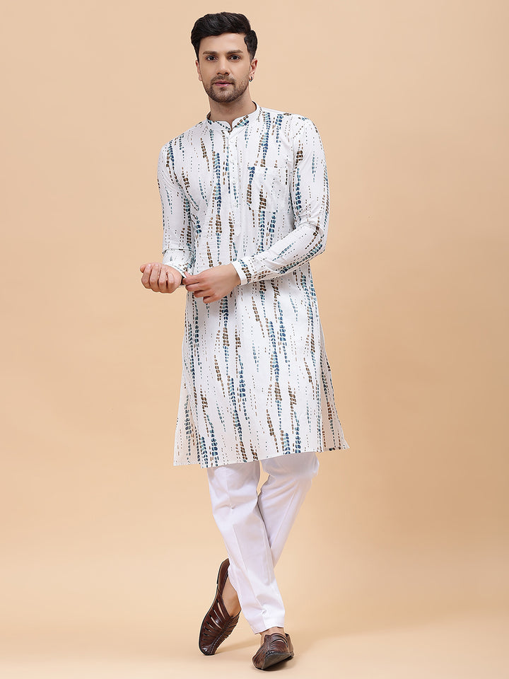 Pure Cotton Printed Straight kurta