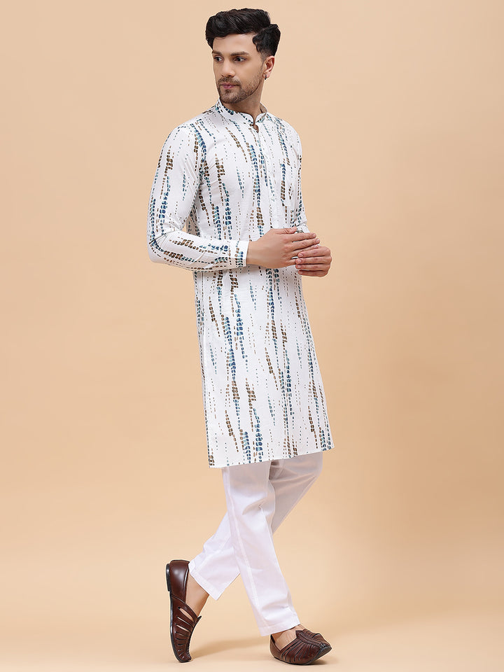 Pure Cotton Printed Straight kurta