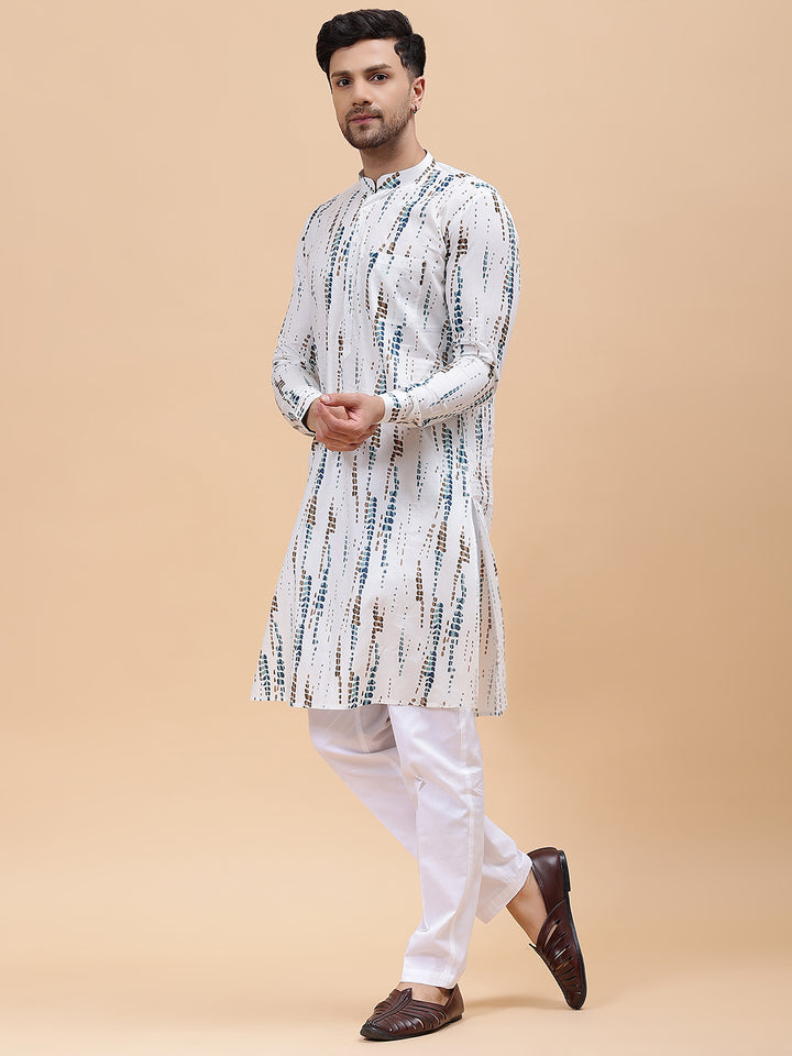 Pure Cotton Printed Straight kurta