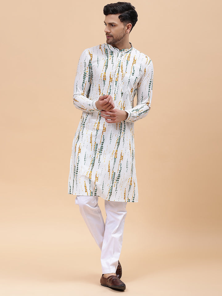Pure Cotton Printed Straight kurta