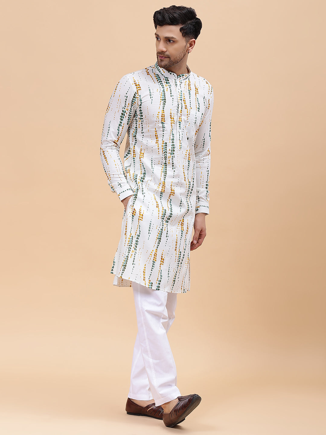 Pure Cotton Printed Straight kurta
