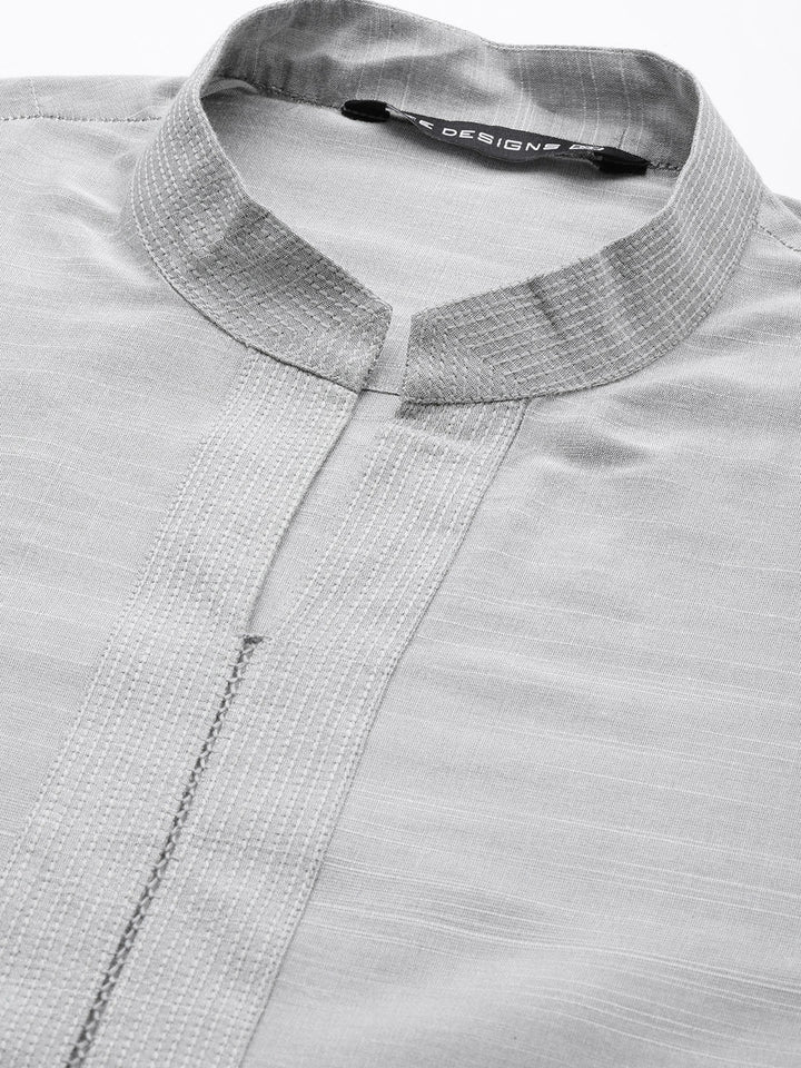 Cotton Silk Straight kurta with Pyjama