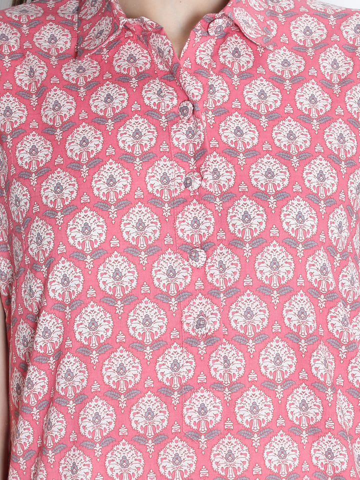 Floral Printed Kurta