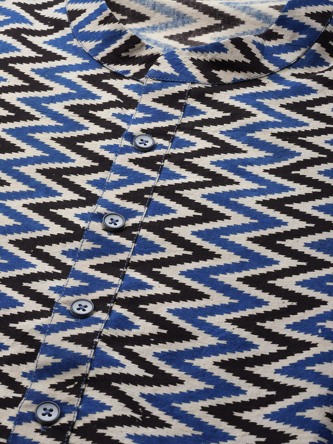 Handcrafted Block printed Kalamkari straight Sustainable kurta