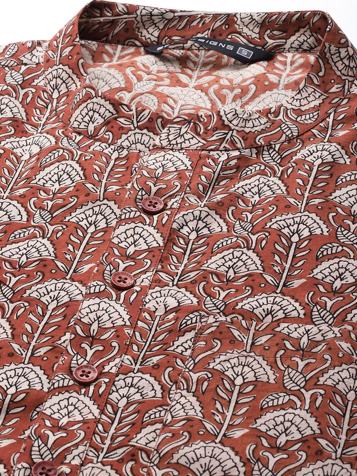 Handcrafted Block Printed Sustainable Straight kurta