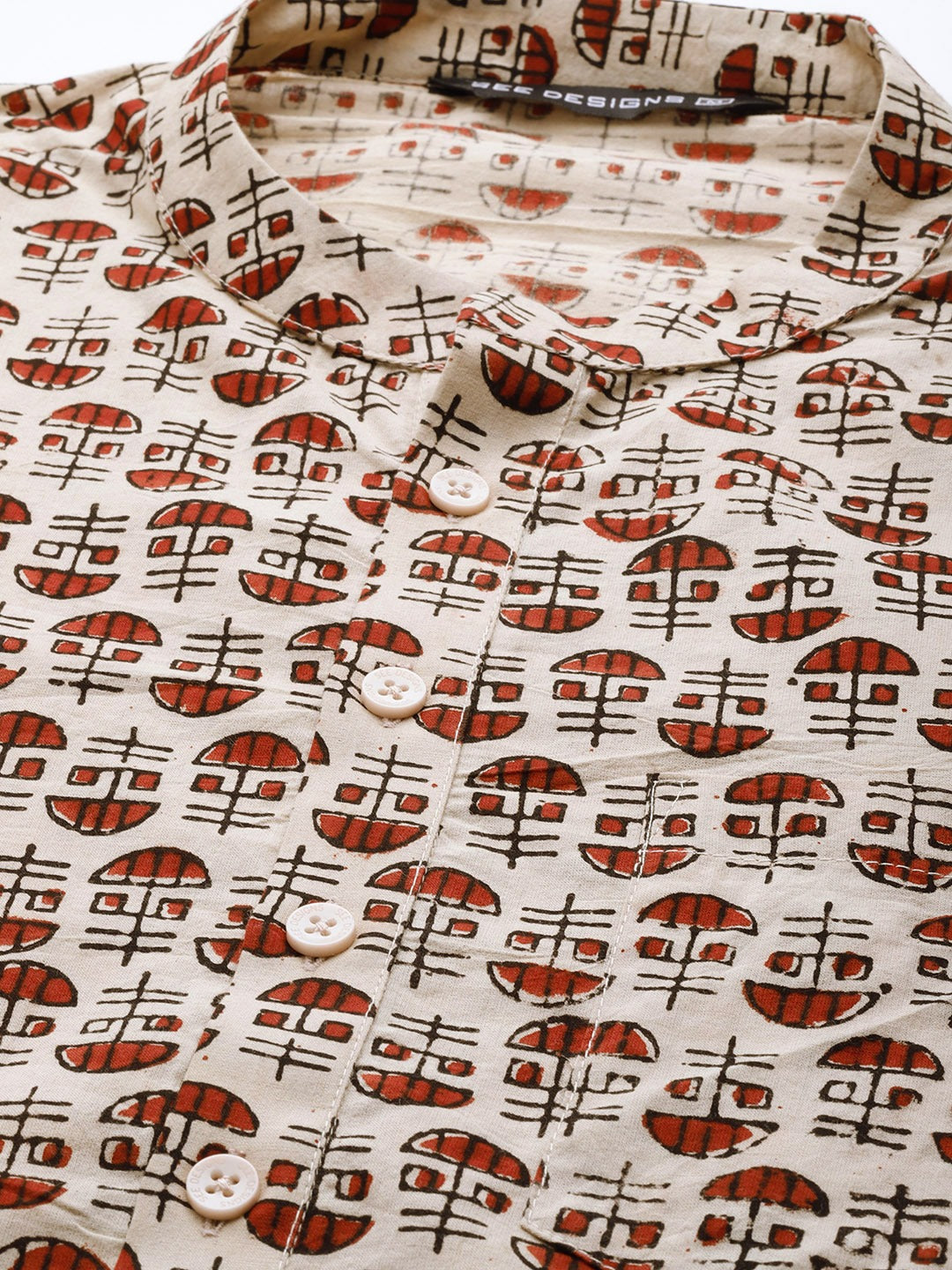 Printed Straight kurta