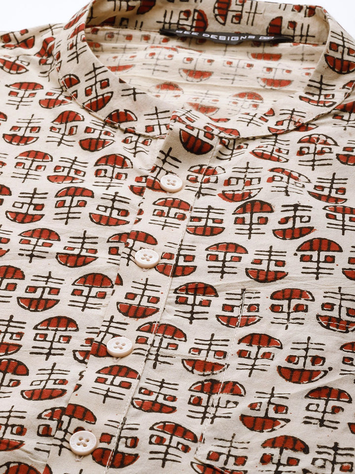 Printed Straight kurta