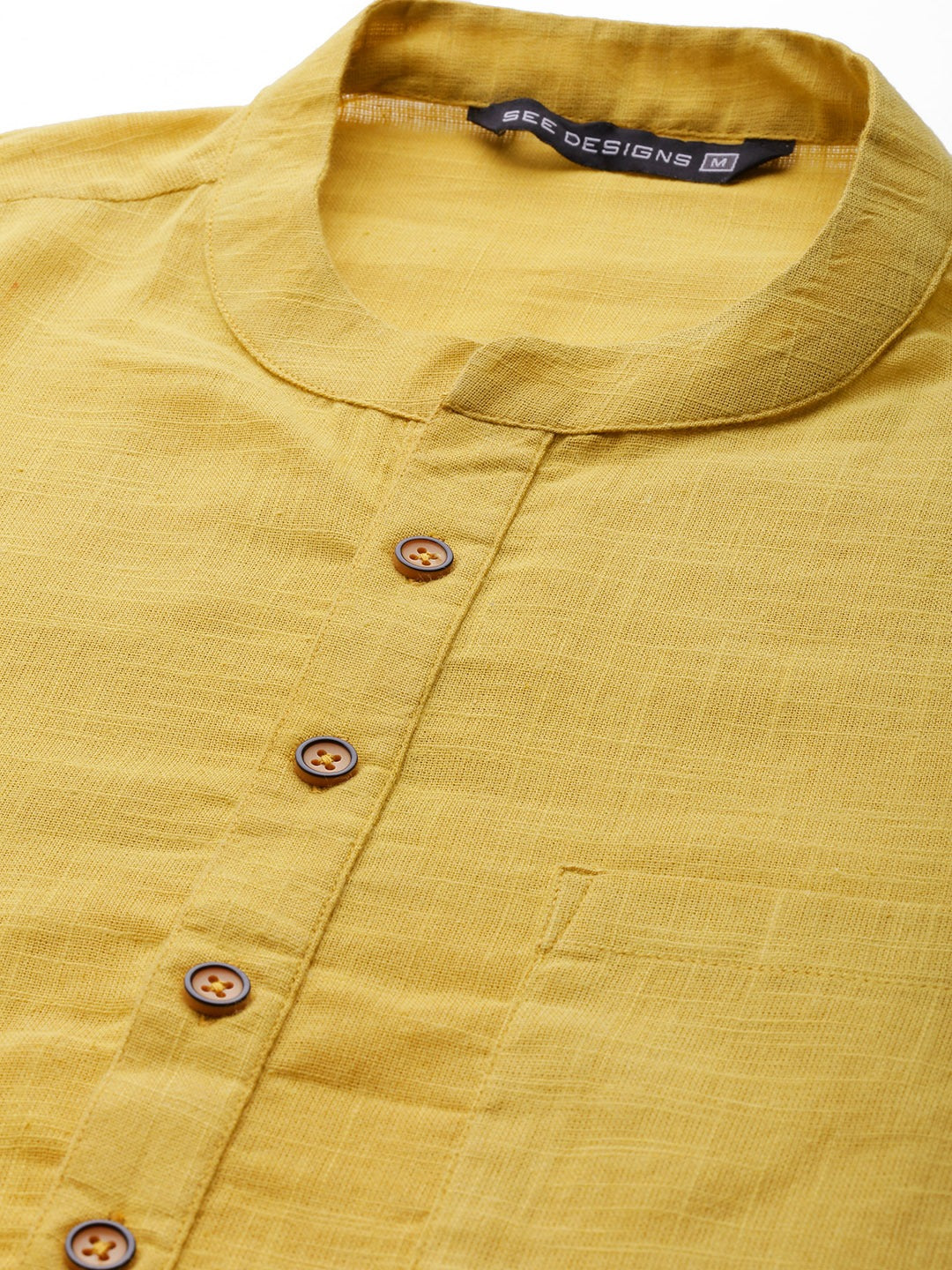 Cotton Linen Textured Kurta