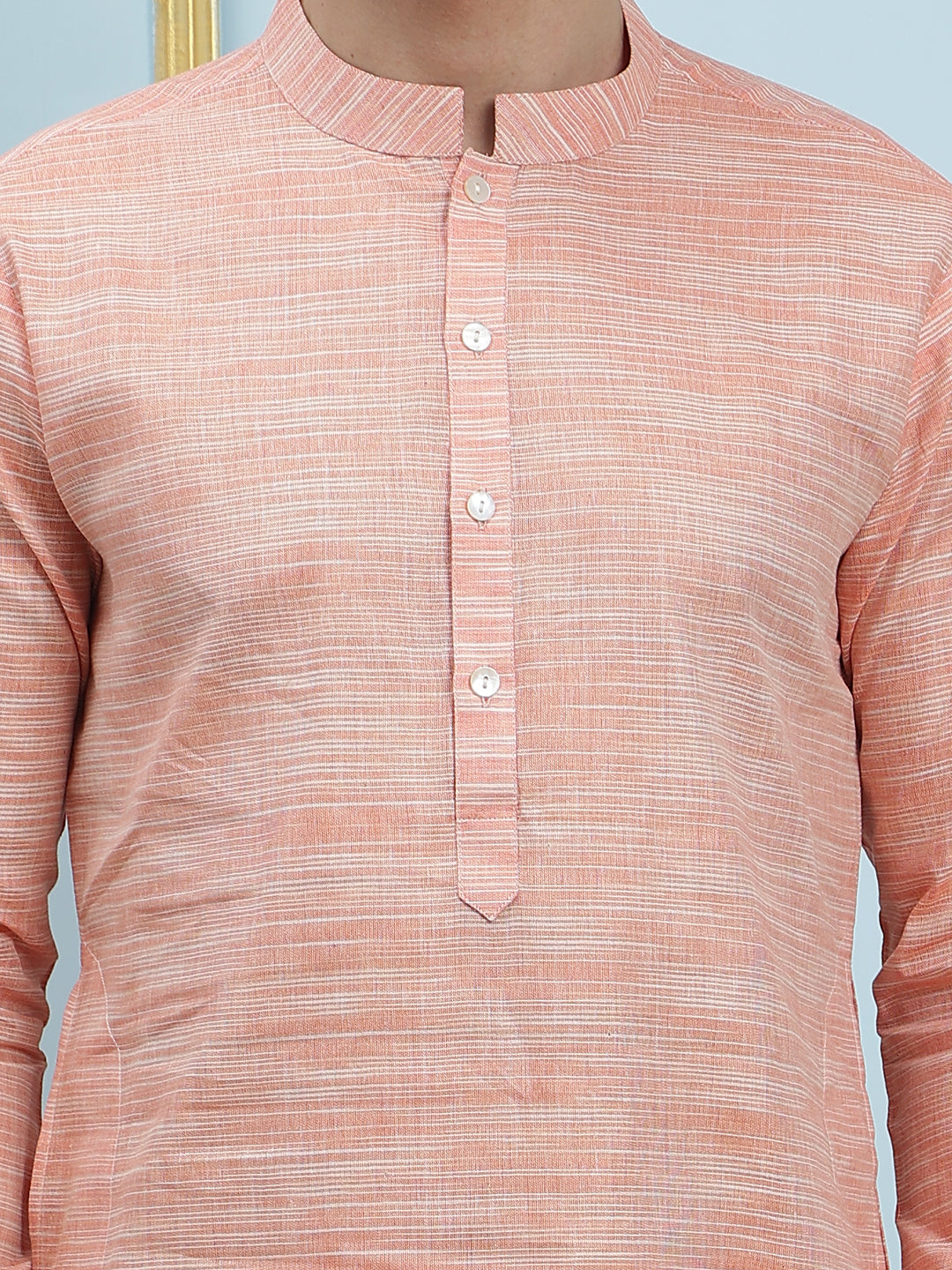 Solid Pure Cotton Straight Kurta