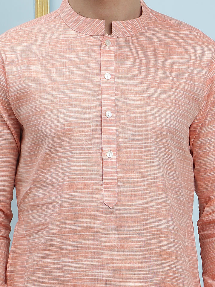 Solid Pure Cotton Straight Kurta
