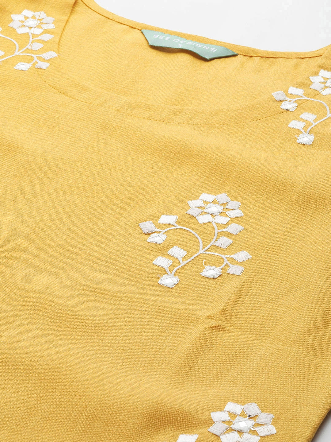 Embroidered Straight kurta