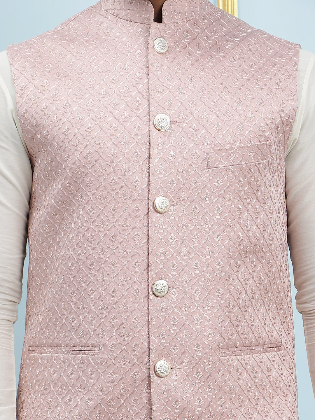 Embroidered Nehru Jacket