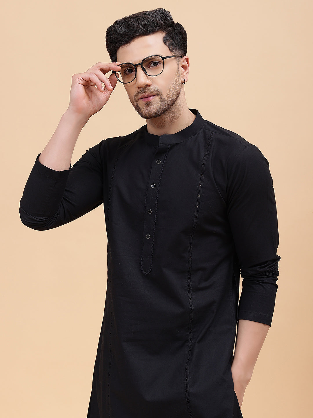 Pure Cotton Embroidered Straight kurta