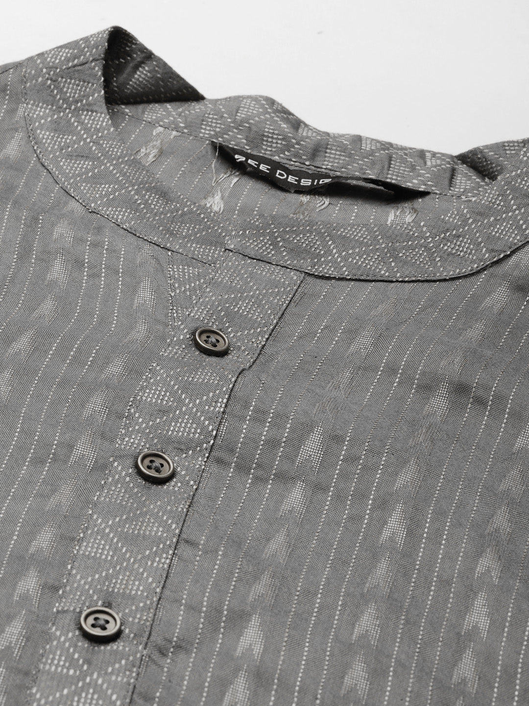 Silk Woven Straight kurta with Pyjama