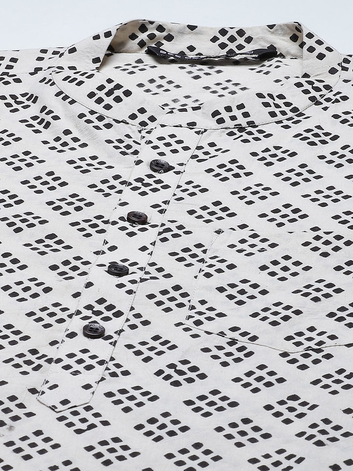 Handcrafted Block Printed Sustainable Straight kurta