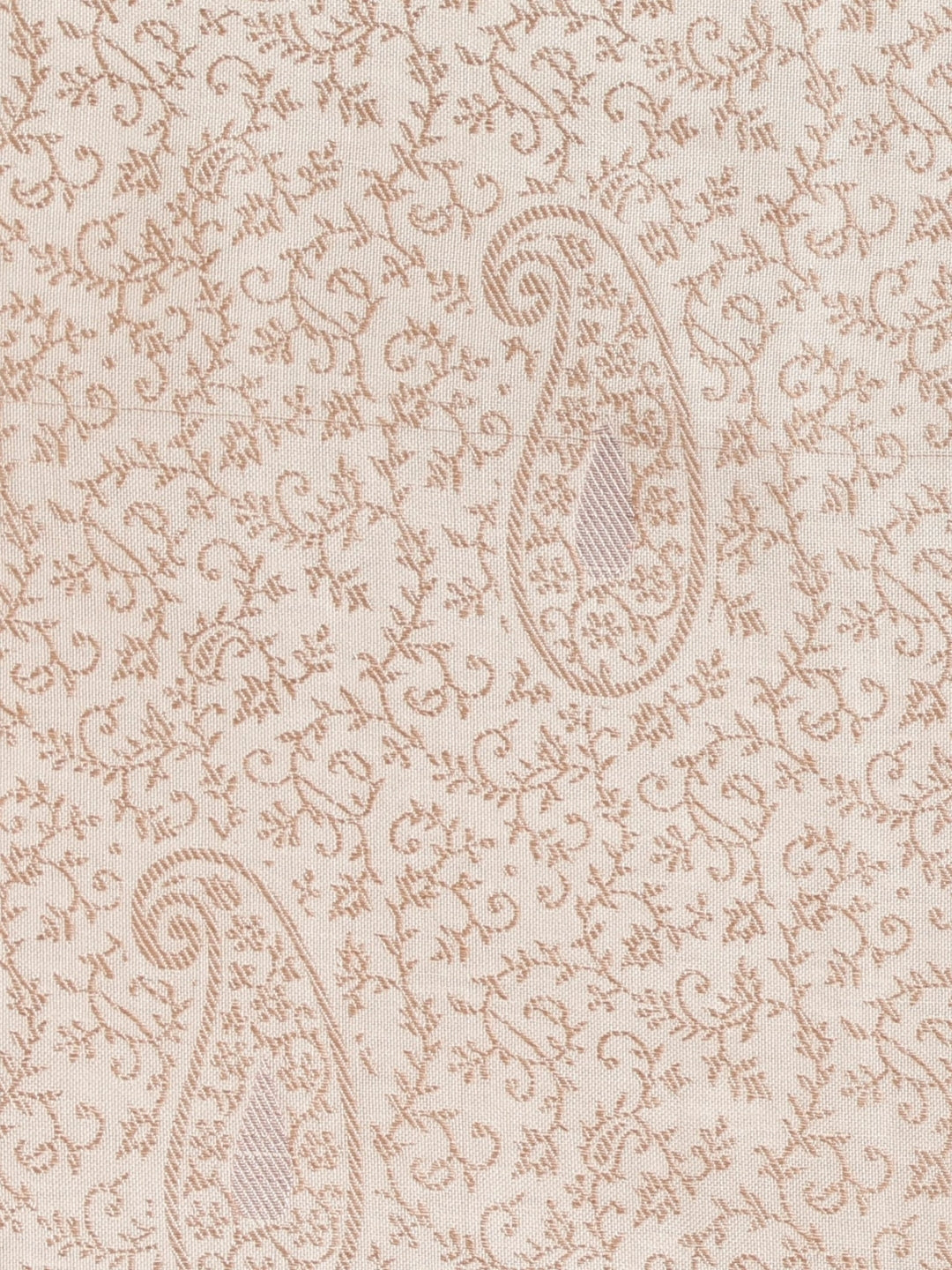 Tweedle Men’s Paisley Design, Zari Shawl - OffWhite, Size - 40 x 80 inches