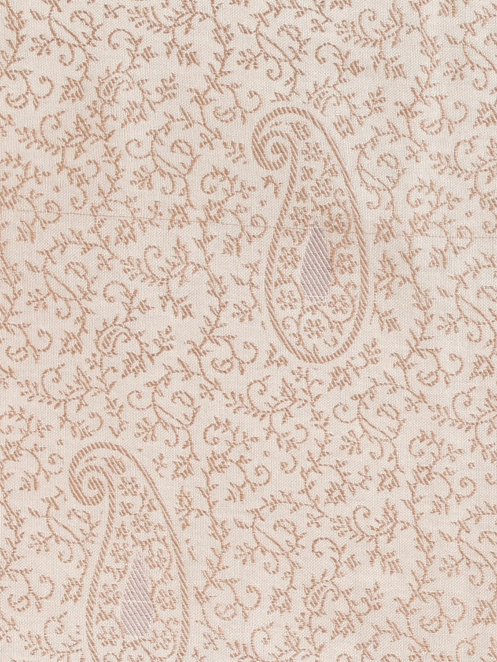 Tweedle Men’s Paisley Design, Zari Shawl - OffWhite, Size - 40 x 80 inches