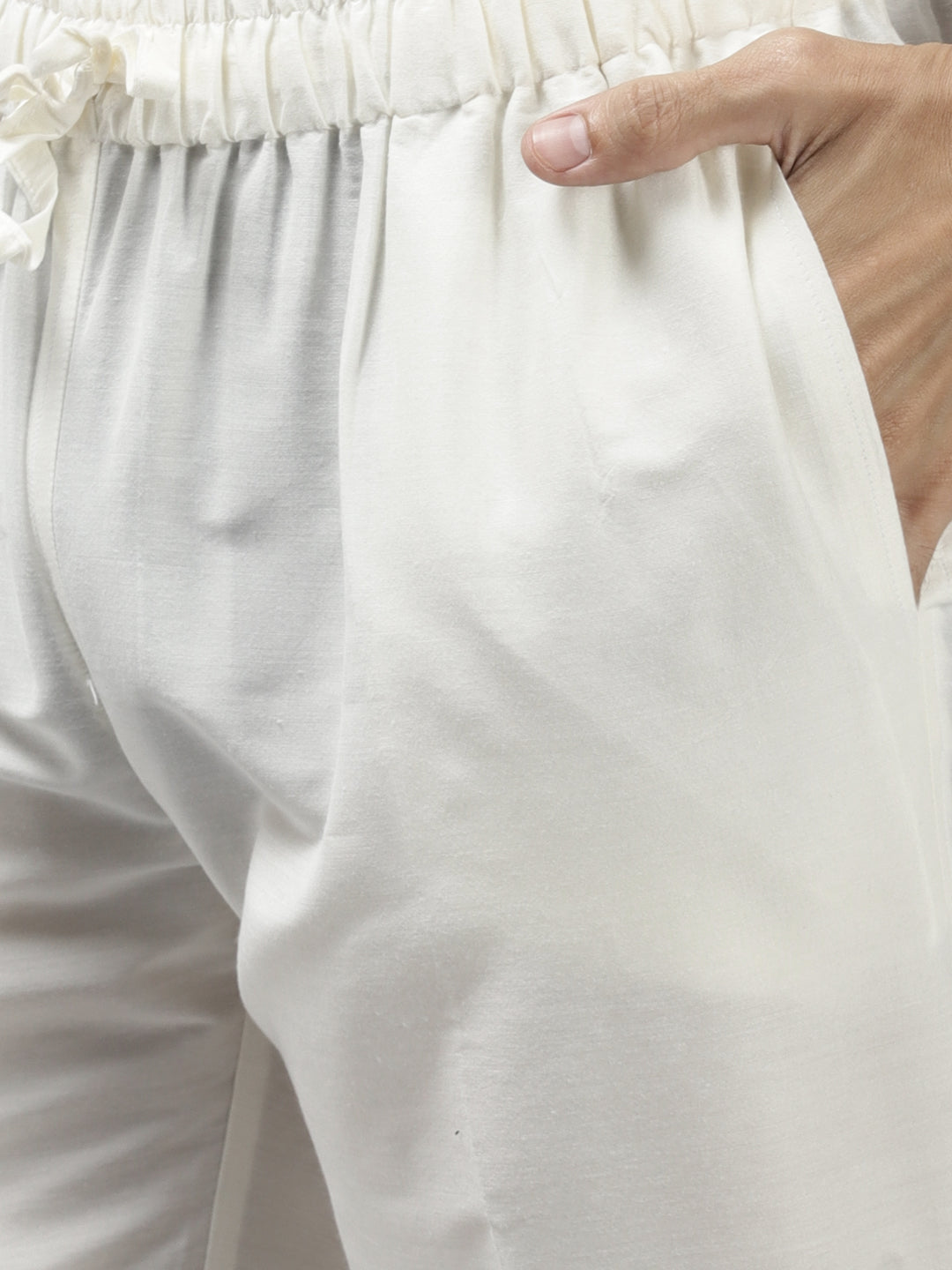 Silk Woven Straight kurta with Pyjama