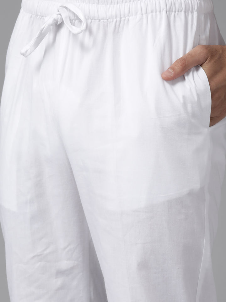 Yoke Designed Straight kurta with Pyjama
