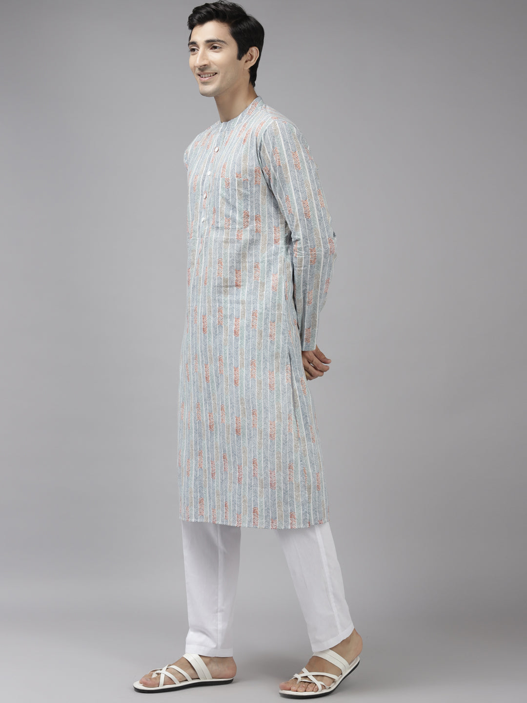 Pure Cotton Straight kurta with Pyjama