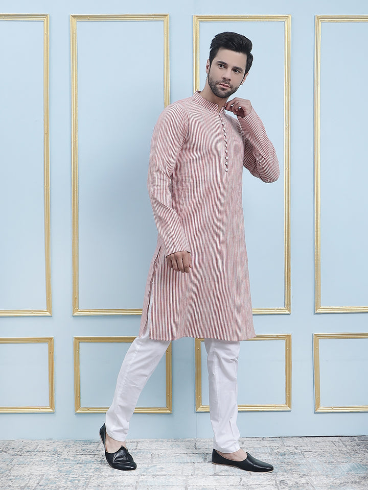 Thread Work Pure Cotton Kurta