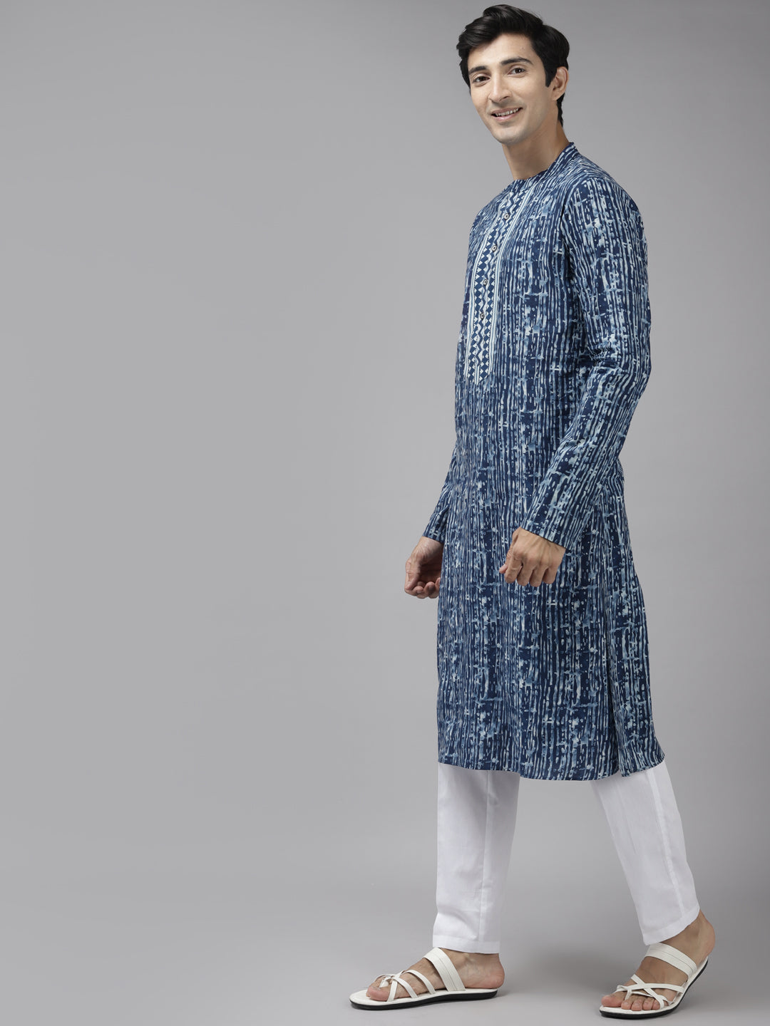 Printed kurta with Pyjama