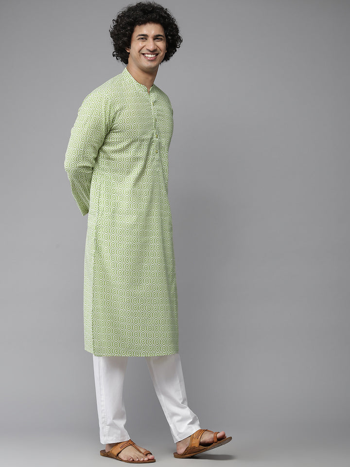 Printed Pure Cotton Straight Kurta