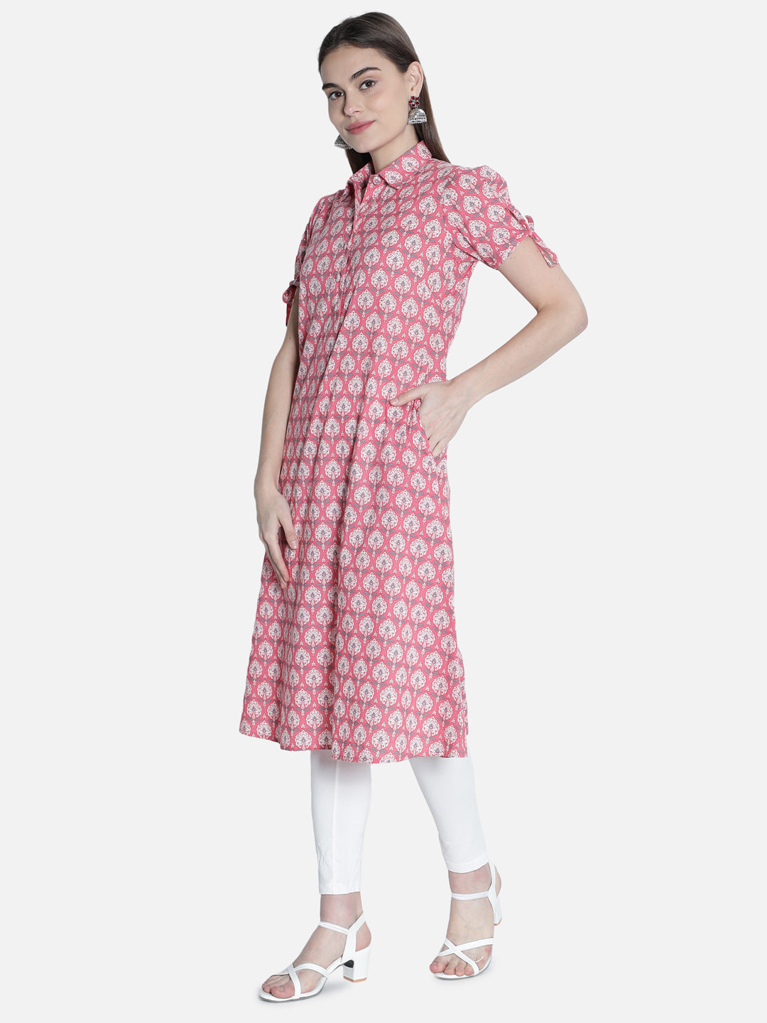 Floral Printed Kurta